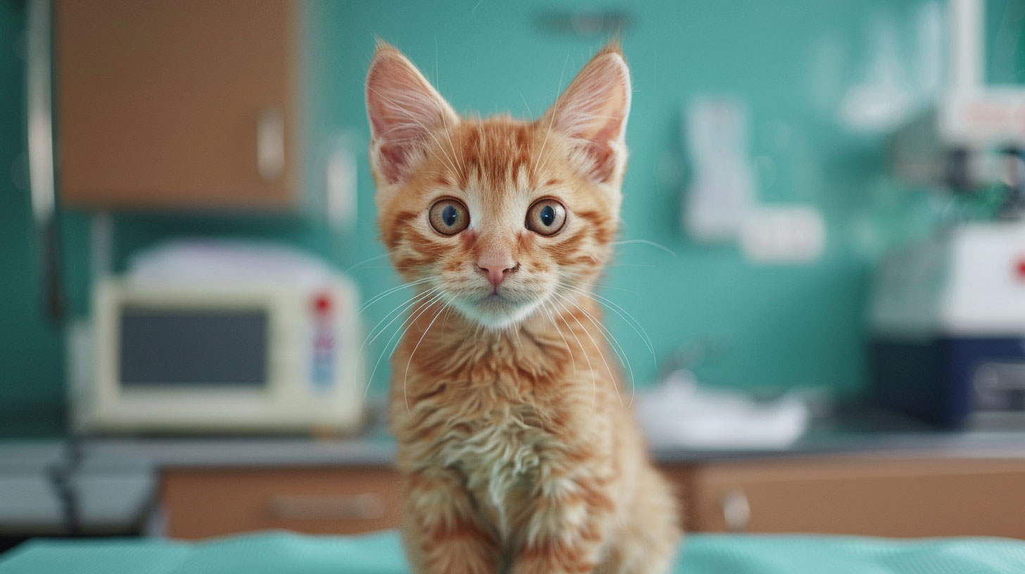 Katze beim Tierarzt