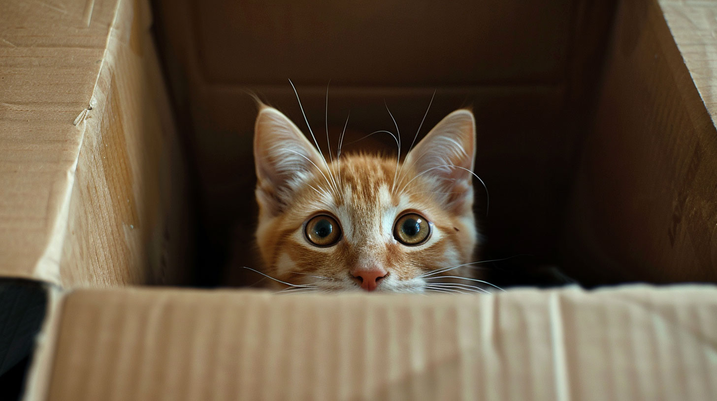 Umzugsstress Katze