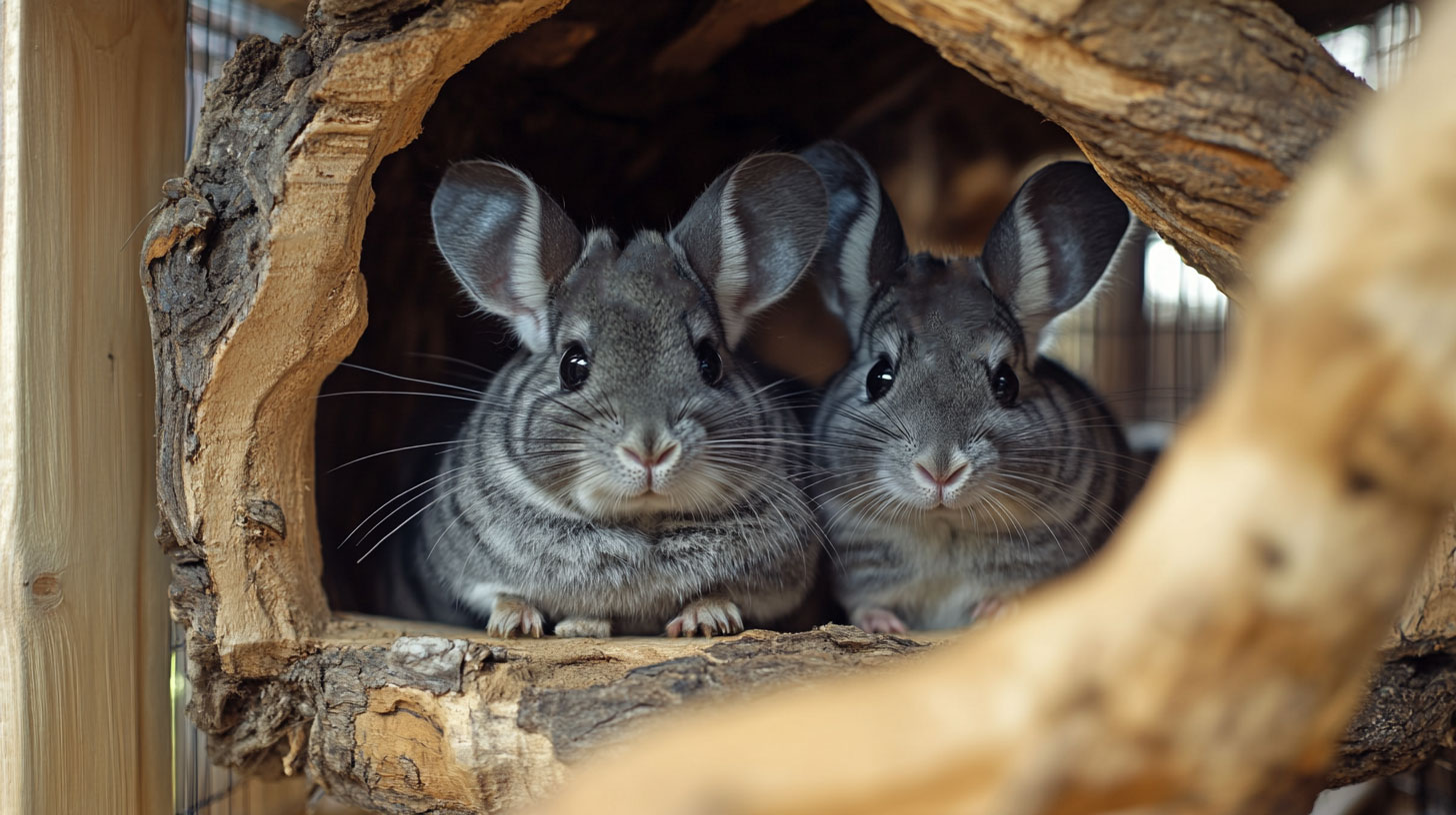 Chinchilla Käfig