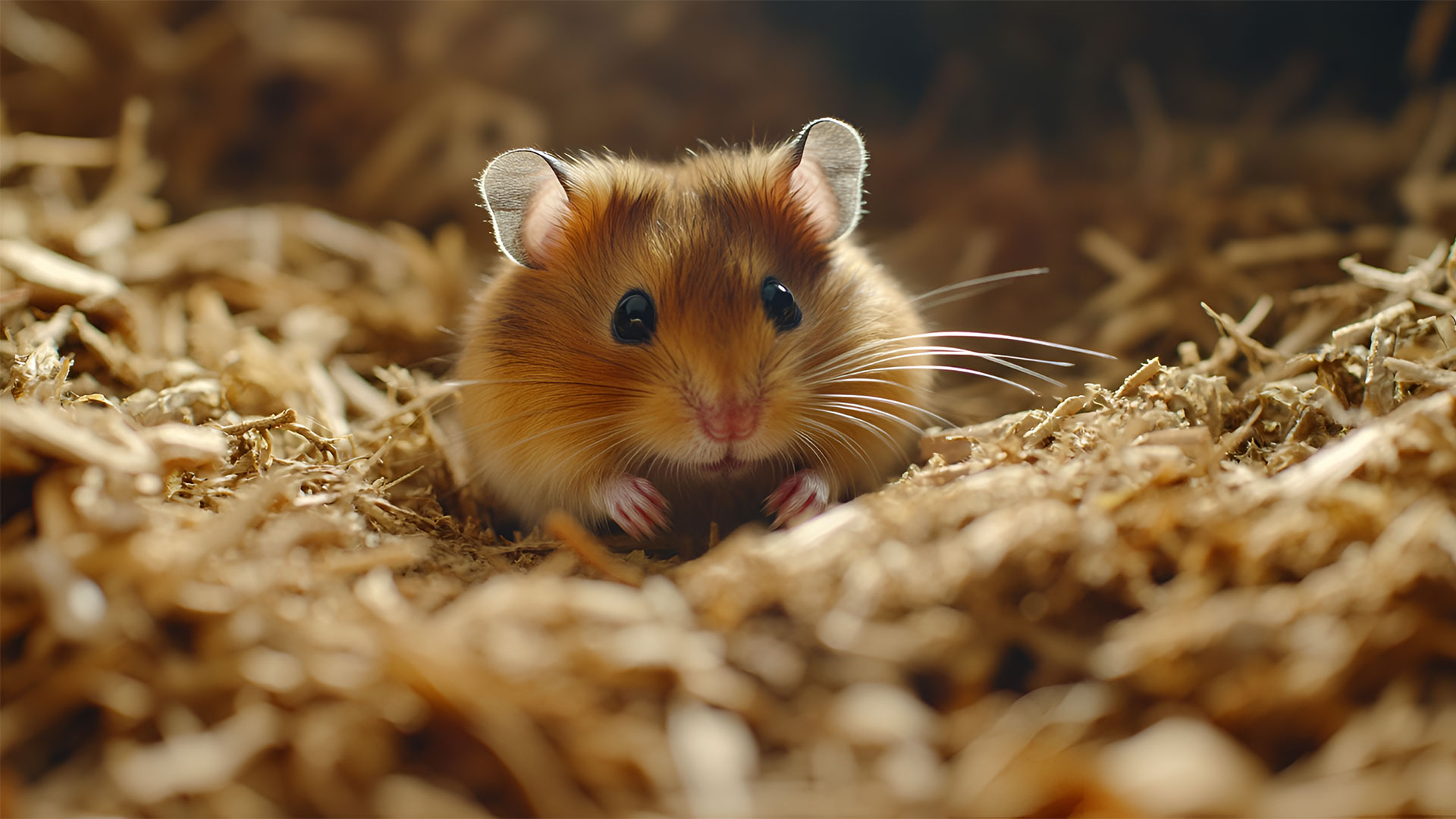 Hamsterkäfig einrichten