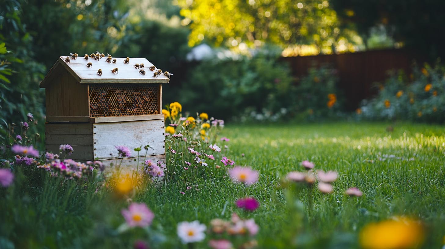 Bienenstock aufstellen