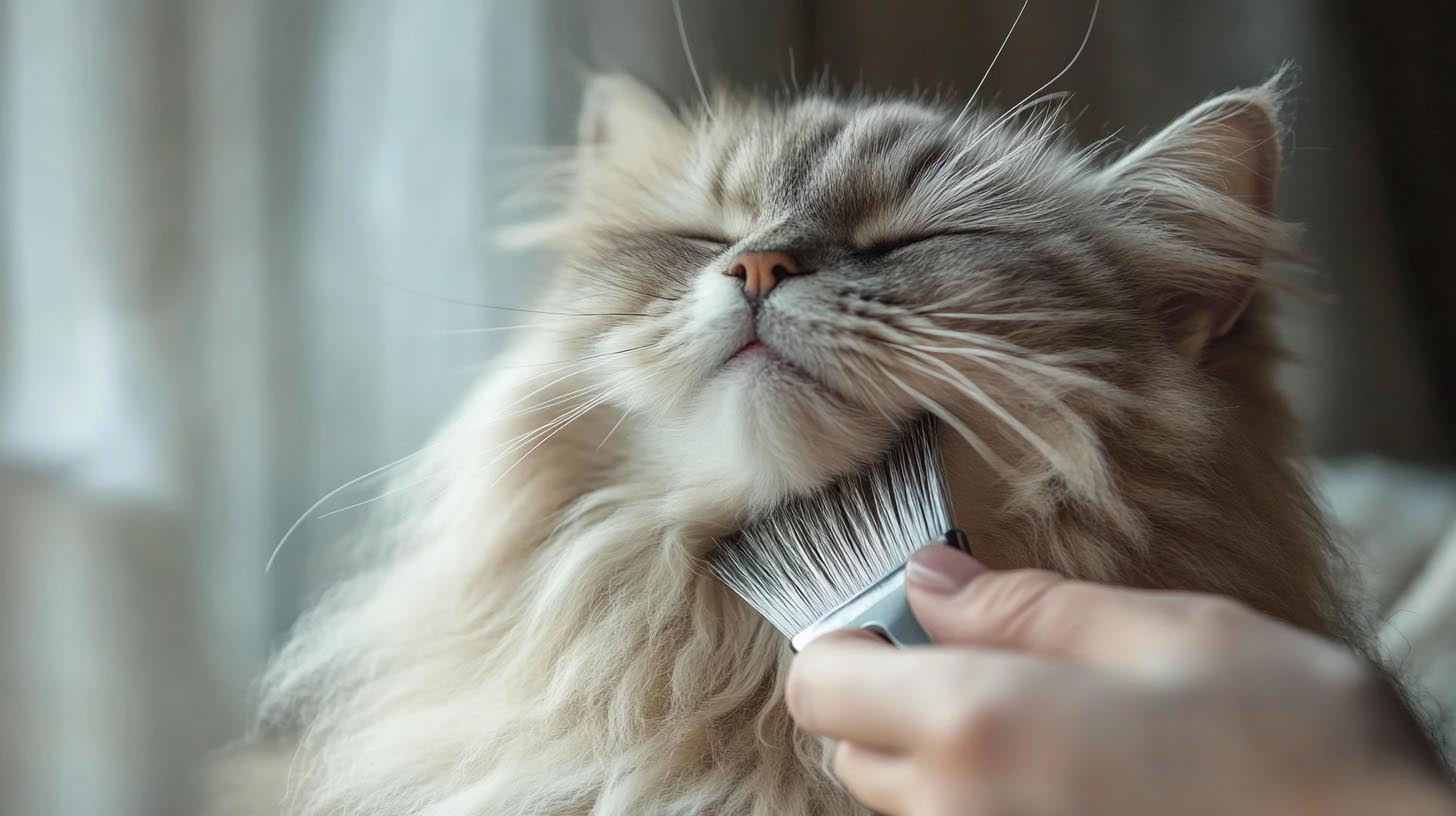 Wie oft sollte eine langhaarige Katze gebürstet werden