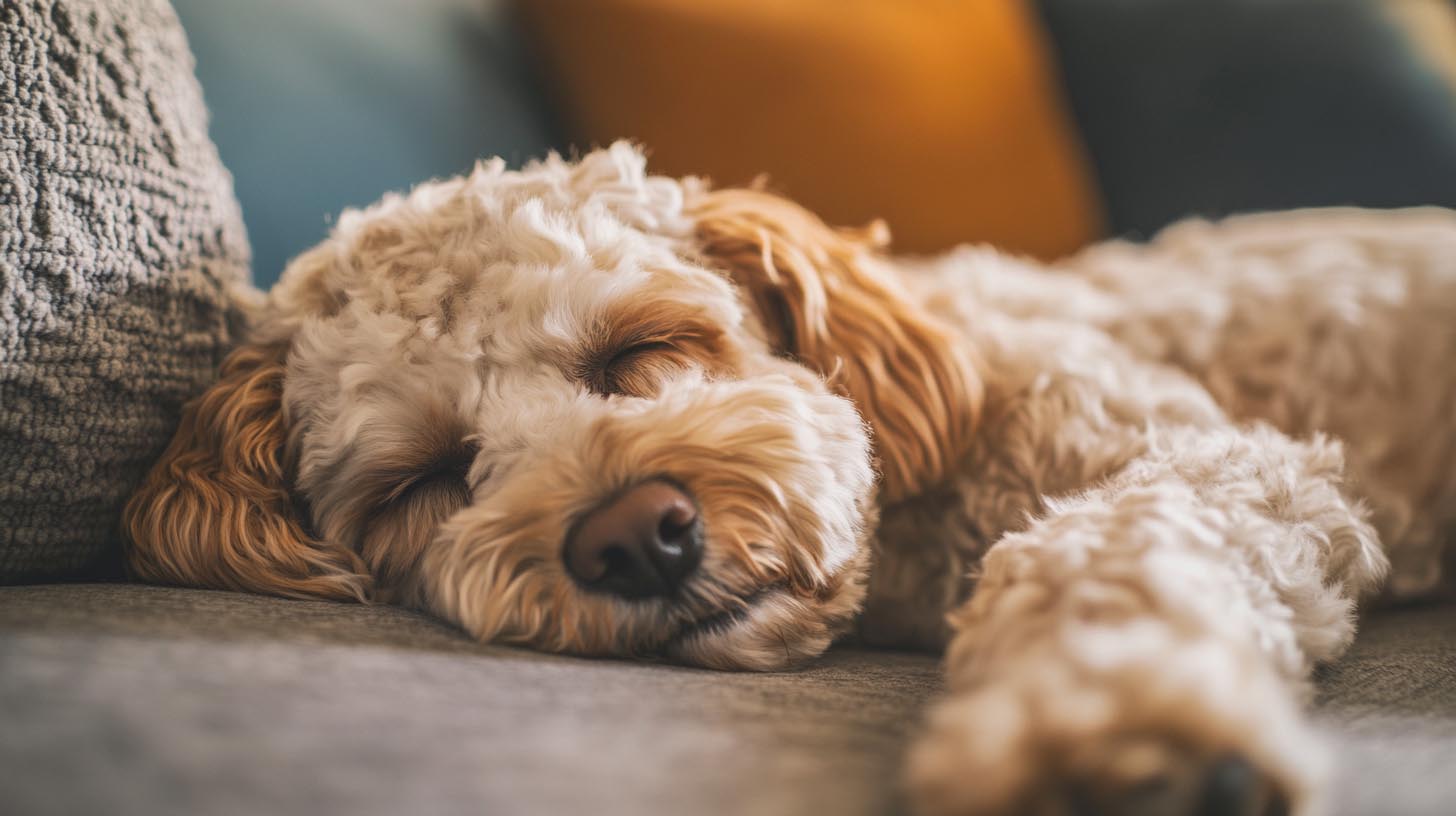 Alter ruhiger Hund