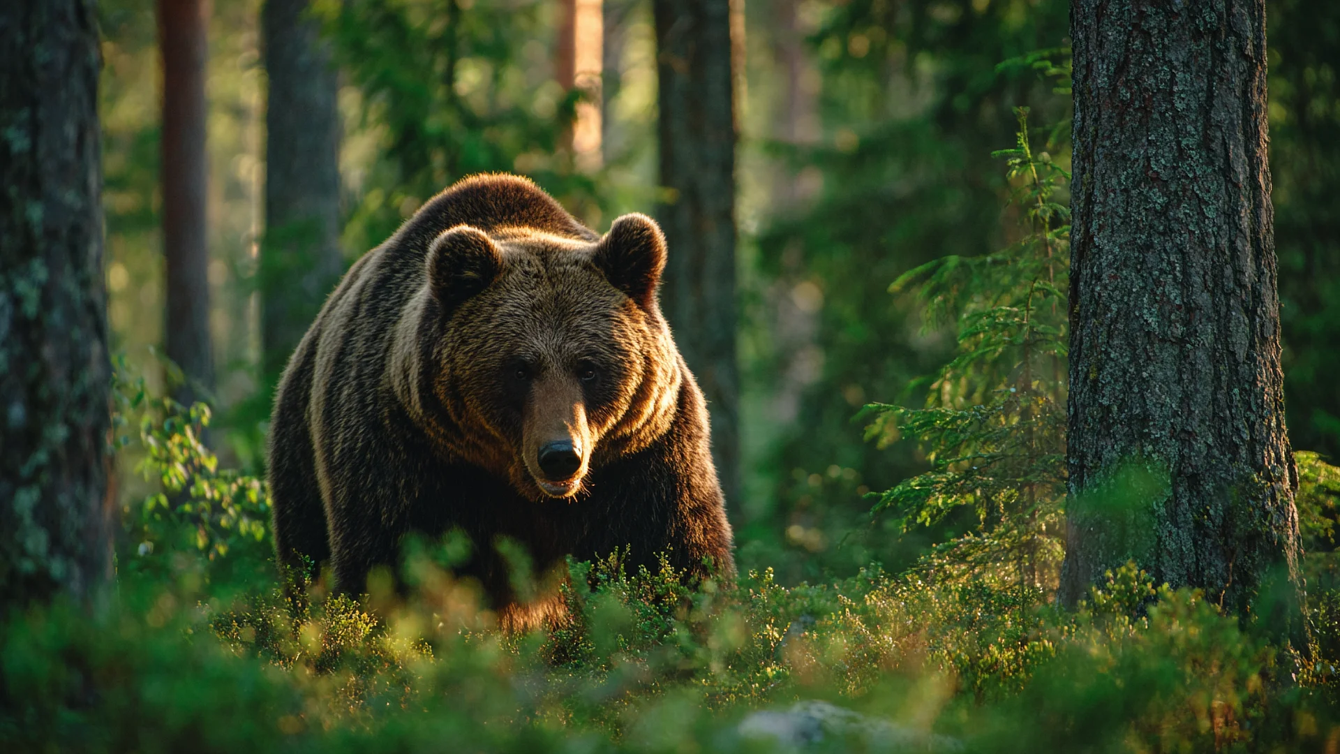 Bär im Wald